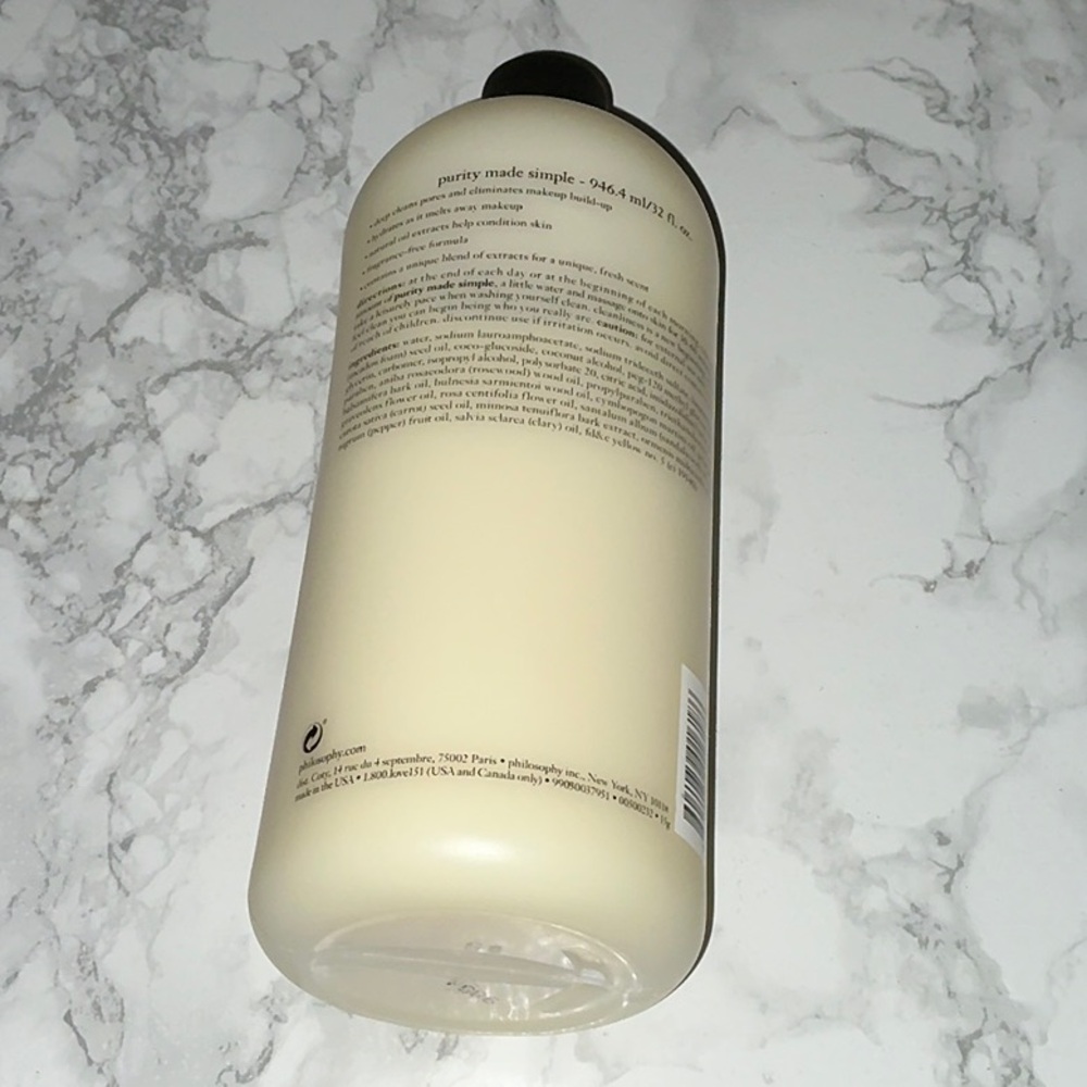 Philosophy 32 oz Purity made simple facial cleanser - Picture 2 of 3